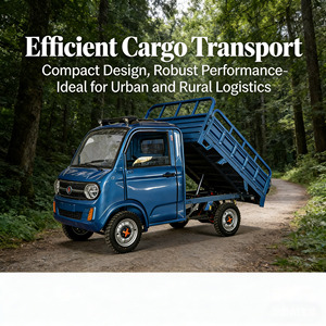 รถบรรทุกขนาดเล็กสี่ล้อขายดี รถพลังงานใหม่ เหมาะสำหรับการขนส่งในตลาด - Product Image 3