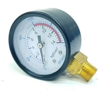 Manomètre de presse hydraulique HUBEN 15 tonnes avec 1/4 NPT