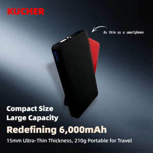 Красный белый черный Портативный 6000 мАч автомобильный стартер со светодиод высокой емкости воздушный насос Многофункциональный 12 В бустер - Product Image 5