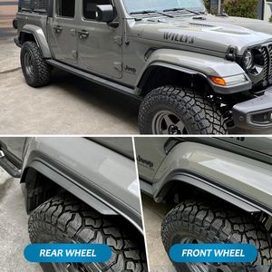 2020-2024 Jeep Wrangler Gladiator JT Sport & Willys Ailes avant et arrière compatibles avec le garde-boue bas d'origine - Product Image 6