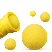 24mm 28mm 35mm 42mm Boule de Feu en Mousse pour Tir Extérieur Popper Petites Balles EVA pour Pistolet Jouet Canon Balle Pistolet pour Enfants