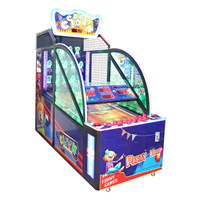 Jeux de carnaval d'amusement jeux d'arcade d'intérieur machine d'arcade clown fou à pièces à vendre