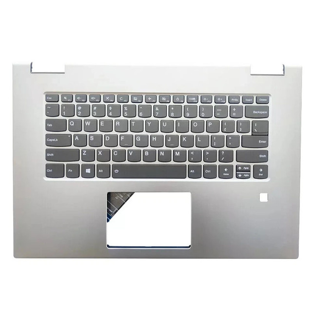 Laptop Upper Case Palmrest Backlit Keyboard Assembly for Lenovo Yoga 730-15IKB 730-15IWL