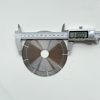 Diamant-Trennscheibe Turbo-Sägeblatt 4,5 Zoll 115mm für Granit, Marmor und Fliesen Schnelle Saubere Schnitte Geringe Vibration