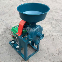 Machine à poudre alimentaire sèche/humide à essence pour la mouture de beurre de noix, pâte de sésame, lait de soja, lait de riz – un moulin à farine pratique
