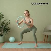 Kit de fitness personnalisé avec logo : ballon de yoga, anneau de Pilates, poids de cheville en silicone, bande de résistance pour étirements, kit de Pilates
