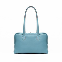 Bolso Bandolera de Cuero Genuino TC de Alta Calidad, Diseño Original de Lujo Ligero, para Mujer, con Cierre de Cremallera