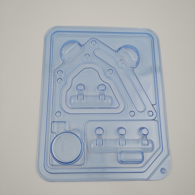 Heat Sealing Medical Dental Device Blister Tray Box Plastic Packaging