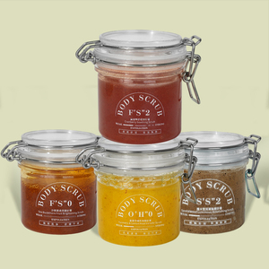 Exfoliante <span class=keywords><strong>de</strong></span> sales <span class=keywords><strong>de</strong></span> aguacate <span class=keywords><strong>de</strong></span> etiqueta privada OEM, exfoliante corporal orgánico para SPA, exfoliante corporal blanqueador con aceite <span class=keywords><strong>de</strong></span> almendras dulces, exfoliante corporal vegano - Product Image 3