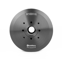 Moteur BLDC CubeMars R100 KV90 48V à couple élevé 11Nm, étanche, à aimant permanent 500W, montage à bride, efficacité IE4 pour articulation de robot