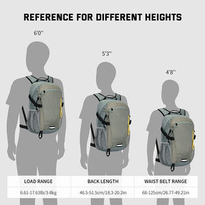Wholesale Factory Camping <b>Backpack</b> <b>Large</b> Capacity Pockets Strong Durable Outdoor Travel Bag - Product Image 6