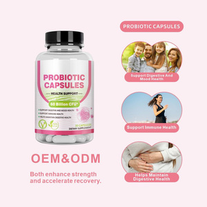 Capsules de Probiotiques OEM Haute Pureté pour la Ménopause, Véganes, Enzymes Digestives, Complément pour la Santé Intestinale et Émotionnelle des Femmes - Product Image 1