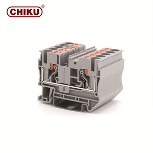 Kết nối điện rpv đẩy trong thiết bị đầu cuối dây nối 2.5 mét kết hợp Din Rail mùa xuân Push-in khối thiết bị đầu cuối - Product Image 5