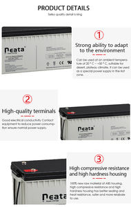 Хорошая Цена свинцово-кислотная батарея для солнечных энергетических систем 12 В 200ah - Product Image 3