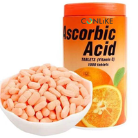 Comprimés à croquer de vitamine C à haute teneur pour adultes, blanchiment de la peau, améliore l'immunité, supplément, vente en gros usine