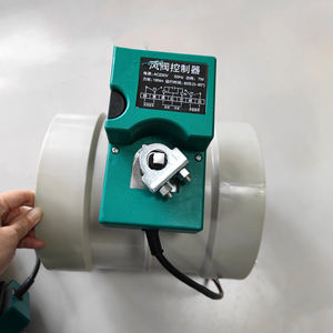 220V 24V 12V <span class=keywords><strong>75mm</strong></span> 3 인치 플라스틱 공기 차단기 벨브 HVAC 환기 관 벨브를 위한 전기 공기 덕트 자동화된 차단기 - Product Image 2