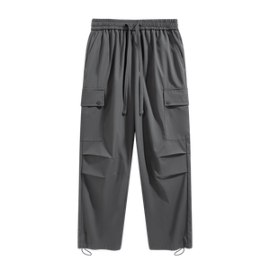 تصنيع المعدات الأصلية الرجال عالية الشارع السراويل البضائع التكتيكية الكاكي للماء خفيفة الوزن مع مرونة الخصر منتصف الخصر الاسلوب - Product Image 1