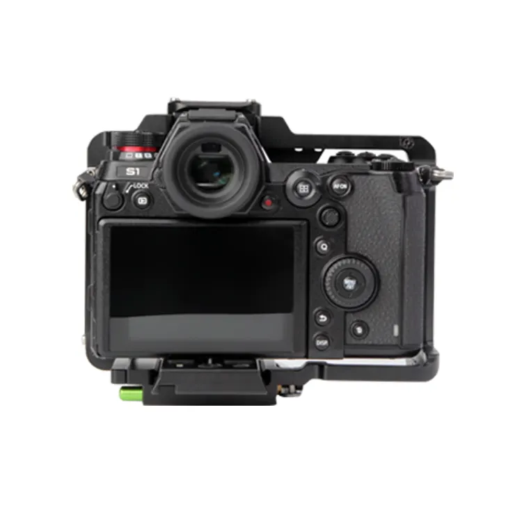 Gearvoo gaiola câmera apoio função de disparo vertical para panasonic lumix câmeras, plataformas de DSLR para a gravação de vídeo