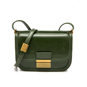 批发市场 PU 皮革女式设计师品牌单肩包 链条拉链闭合 枕形太阳包 豪华手袋 聚酯纤维 - Product Image 4