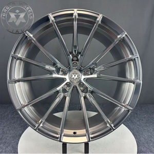 VIAOL <span class=keywords><strong>Jantes</strong></span> de Voiture Personnalisées en Alliage d'Aluminium Forgé Concave Profond, Roues Noires Mates <span class=keywords><strong>18</strong></span>-24" 5*112 5*120 5*114.3 Compatibles CLS63, 4 Pièces, Nouveau - Product Image 6