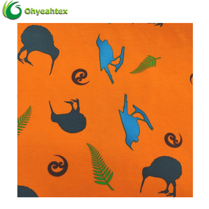 Tela Suave Estampada 90% Algodón 10% Elastano para Niños Pequeños - Product Image 2