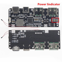 22.5W batterie externe 5 ports bidirectionnel charge rapide Module d'alimentation Mobile Circuit imprimé bricolage carte mère Kit QC4 + PD3.0