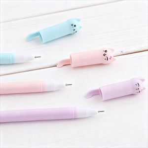 Cartoon cat Plastic Neutral <b>Pen</b> with logo Cute Gel <b>Pens</b> Wholesale the 0.5mm Writing Style Is Suitable for Corporate Advertising - Product Image 6