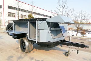 Remolque de Camping Personalizado Pequeño para Viajes en Autocaravana 4x4 - Product Image 4