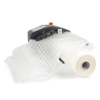 EPACK Film à bulles d'air universel économique et écologique léger en PE et HDPE, rouleau de protection des bords