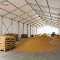 Tende per Magazzini per la Circolazione del Grano in Loco, Adattabili a Diverse Esigenze Dimensionali per Siti Agricoli