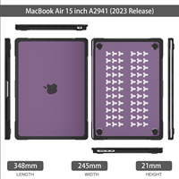 Housse de protection robuste ODM OEM pour ordinateur portable, housse personnalisée pour Macbook Air15 M2 A2941