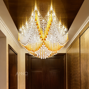 <span class=keywords><strong>Lampadario</strong></span> Artistico ANNO su Misura con Rami in Stile Arabo e Luci LED <span class=keywords><strong>per</strong></span> <span class=keywords><strong>Ingresso</strong></span> Villa - Product Image 2