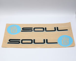 קריסטל מותאם אישית שקוף שרף כיפה מדבקה עצמית הדפסה תווית מותאמת אישית - Product Image 3