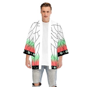 Vente en gros de Kimono <span class=keywords><strong>Cosplay</strong></span> Anime Jouer <span class=keywords><strong>Tanjiro</strong></span> <span class=keywords><strong>Nezuko</strong></span> Tueur Démon Même Cape Enfants et Adultes - Product Image 2