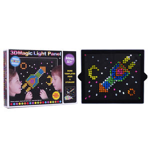 Set di 20 Modelli Ricaricabili in Plastica a Tema Animale per Lavagna Luminosa Creativa e Giocattoli Educativi con Schermo Magico per Bambini dai 3 ai 6 Anni - Product Image 6
