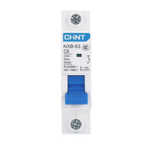 Interruttore Automatico Miniaturizzato CHINT AC NXB-63 1P C4A 1P 2P <span class=keywords><strong>3P</strong></span> 4P 63A 50A 40A 32A 25A 20A 16A 10A 6kA con Controllo Manuale On/Off - Product Image 3