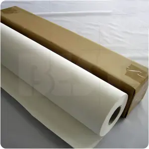 White Oxford Fabric Eco Solvent Woven Polyester Cotton Blend Indoor Decoration Sublimation Fabric