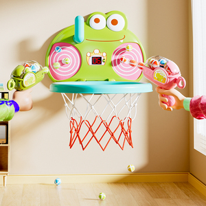 Nhỏ di chuyển nhựa gấp kỹ thuật số <span class=keywords><strong>scoreboard</strong></span> bóng rổ Hoop thể thao Đồ chơi Trò chơi món quà tốt nhất cho trẻ em - Product Image 3