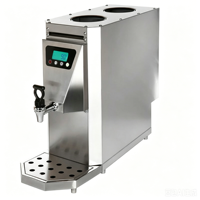 Chauffe-eau électrique LED 10L en acier inoxydable pour usage commercial, idéal pour les équipements de restauration dans les salons de thé et les cafés