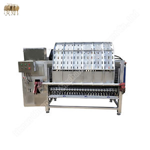 Ligne d'équipement d'abattoir machine à épiler la peau de vache à 6 rouleaux machine à épiler les chèvres - Product Image 4