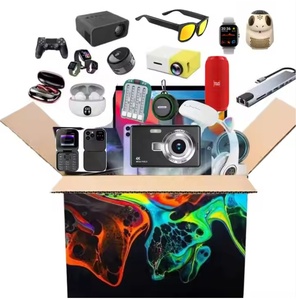 Boîte mystère de jouets technologiques, grande boîte mystère, cadeau de Noël, électronique fantaisie, tapis de souris aléatoires, bande de caoutchouc, gadgets en boîte mystère - Product Image 3