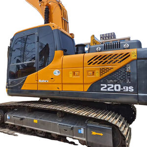 Pelle sur chenilles d'occasion originale Hyundai 220lc-9s de 22 tonnes de Corée Composants clés Moteur Moteur Boîte de vitesses Roulement de pompe à engrenages - Product Image 1