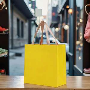 Bolsas de Compra de Papel Kraft Ecológicas Personalizadas con Diseño a Medida e Impresión Offset - Product Image 4