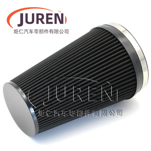 Filtro de Admisión de Aire de Alto Flujo Juren, 150 mm, Forma de Cono Negro, para Automóviles - Product Image 3
