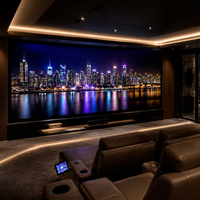 Layar Video Wall LED Indoor 2K 4K P0.9 P1.2 P1.5 P1.8 untuk Ruang Rapat, Home Cinema, Bioskop, Tenda Pameran, dan Aula Perjamuan