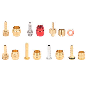 LEBYCLE Kit d'aiguilles à huile pour vélo de route MTB Kit d'insertion de tuyau de frein à disque hydraulique Connecteur adaptateur de câble d'huile pour vélo - Product Image 1