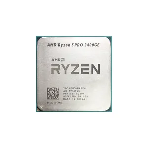 R5 3400GE 3.3 GHz Quad Core Eight Thread 35W CPU 3400GE
