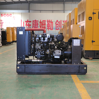 Groupe électrogène diesel Shandong Comler 50/55/60KW triphasé 4 fils, démarrage automatique ATS, silencieux, pour chantier, alimentation temporaire