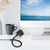 Dudukan Ponsel Desain Baru 1.2M Fleksibel, Kabel Data USB Braket Dudukan Ponsel Pengisian Cepat