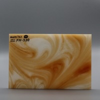 Dalles en pierre translucide imitation albâtre et onyx, plaques en surface solide acrylique rétroéclairées avec capacité de conception de modèle 3D